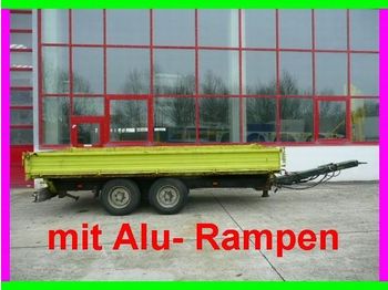 Obermaier Tandemkipper mit Rampen - Kipper aanhangwagen