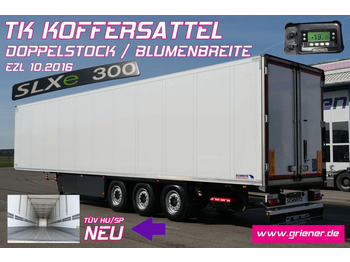 Schmitz Cargobull SKO 24/ THERMOKING SLXe300/ DOPPELSTOCK/ BLUMEN  - Koelwagen oplegger: afbeelding 1