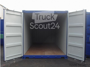 20`DV Seecontainer NEU RAL5010 Lagercontainer - Zeecontainer: afbeelding 2