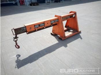 Arm voor Heftruck 4 Ton Crane Jib to suit Forklift: afbeelding 1