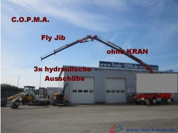 Autolaadkraan COPMA Fly JIB 3 hydraulische Ausschübe