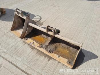  Strickland 48" Ditching, 18" Ditching Bucket 35mm Pin to suit Mini Excavator - Bak