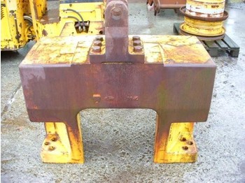 CAT (46) counterweight - Kontergewicht - aanbouwdeel