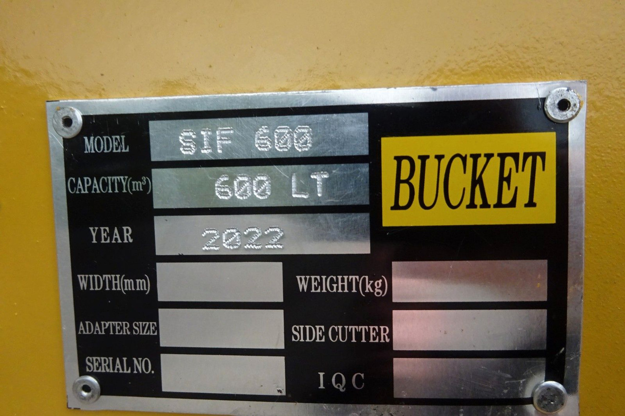 Grijper Overige Bucket SIF 600 Schrottgreifer
