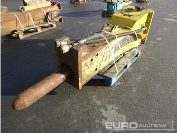  Atlas Copco HB2500 Hydraulic Breaker, weight 2500kg, to suit  30-40 Ton Excavator - Hydraulische hamer