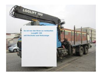 Autolaadkraan voor Vrachtwagen LOGLIFT Langholzladekran 190- + Greifzange: afbeelding 1