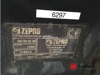 Zepro ZHD 250-155 MA2500 kg - Laadklep