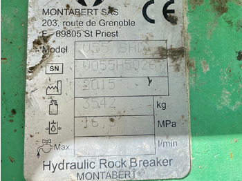 Hydraulische hamer voor Bouwmachine MONTABERT V55SHD: afbeelding 4