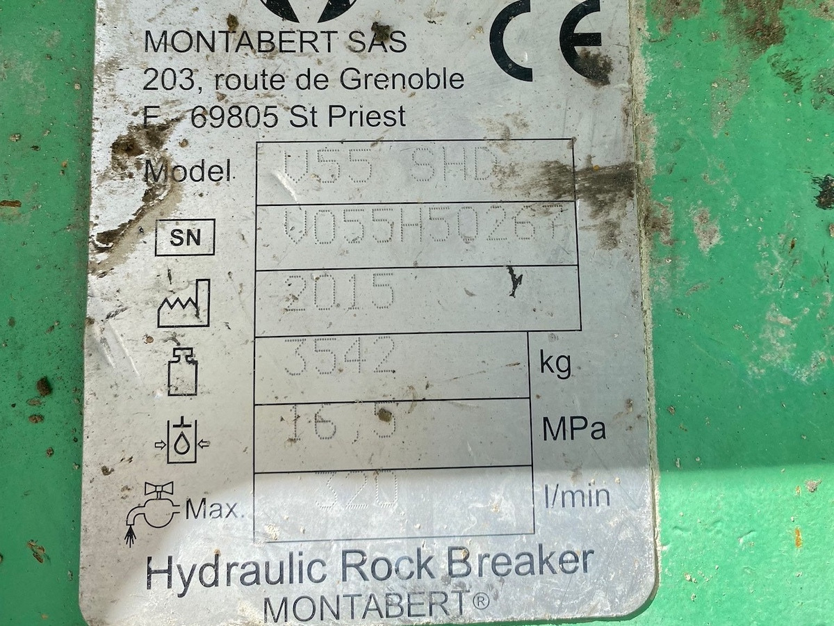 Hydraulische hamer voor Bouwmachine MONTABERT V55SHD: afbeelding 4
