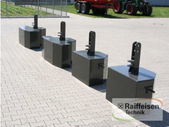 Tegenwicht Sonstige Stahlgewicht 1000kg