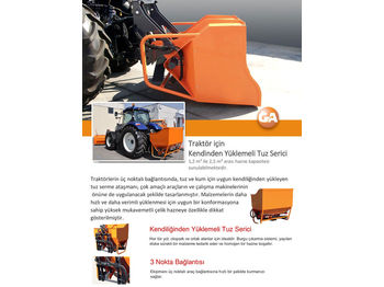 Zout/ zandstrooier GALEN SALT/SAND SPREADER