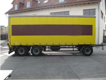  Meusburger 3-Achs Anhänger ausziehbar +Liftachse - Aanhangwagen met huif