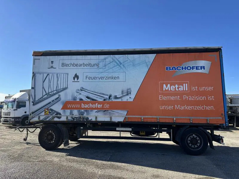 Aanhangwagen met huif Schwarzmüller PA/2E Planenanhänger Tautliner PA/2E Planenanhänger*2-Achs*Tautliner*EDSCHA