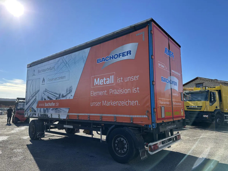 Aanhangwagen met huif Schwarzmüller PA/2E Planenanhänger Tautliner PA/2E Planenanhänger*2-Achs*Tautliner*EDSCHA