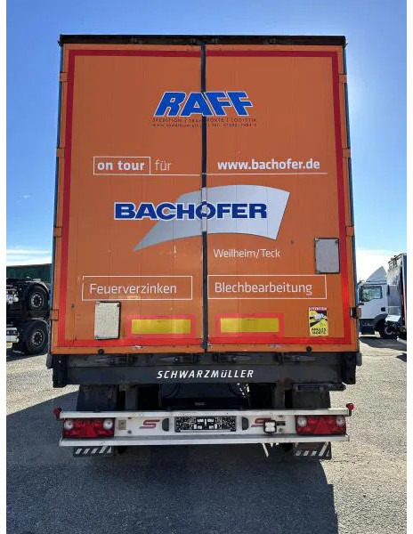 Aanhangwagen met huif Schwarzmüller PA/2E Planenanhänger Tautliner PA/2E Planenanhänger*2-Achs*Tautliner*EDSCHA