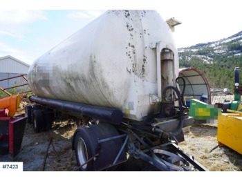 Tank aanhanger Aluminum bulk trailer: afbeelding 1