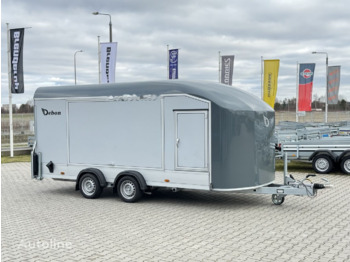 Debon C1000 van cargo 3500 kg 5m closed trailer for 1 car doors - Autotransport aanhangwagen