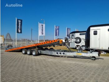 Wiola L35G65P laweta podnoszona hydraulicznie pompa ręczna pod busy - Autotransport aanhangwagen