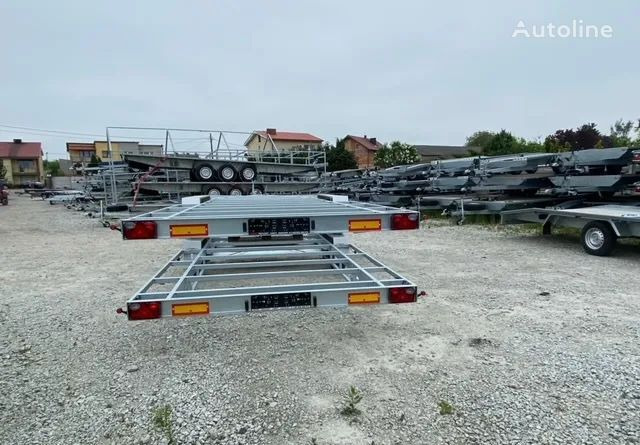 Nieuw Dieplader aanhangwagen voor het vervoer van zwaar materieel Boro pod domek mobilny: afbeelding 6
