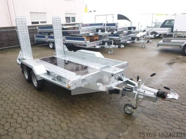 Leasing Brian James Trailers Cargo Digger Plant 2 Baumaschinenanhänger 543 2813 27 2 13, 2800 x 1300 mm, 2,7 to. Brian James Trailers Cargo Digger Plant 2 Baumaschinenanhänger 543 2813 27 2 13, 2800 x 1300 mm, 2,7 to.: afbeelding 1
