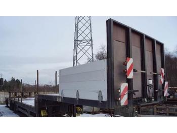 Broshuis 3 akslet Jumbo semitrailer m/6 meter uttrekk  - Aanhanger