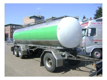 Tank aanhanger Burg 20.000 ltr 3 assige water/melk tank: afbeelding 1