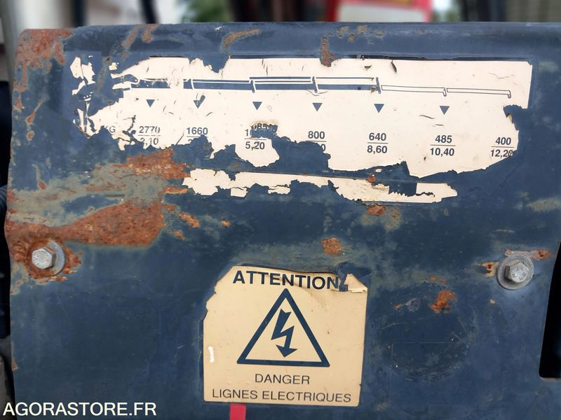 Aanhanger Camion Benne Renault 8525SG53