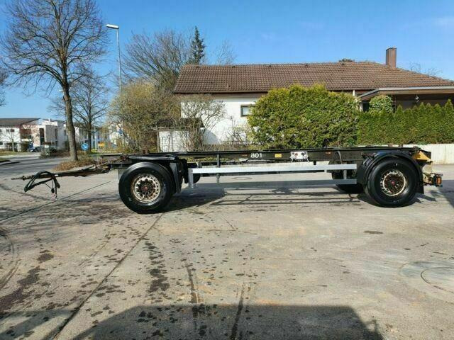 Chassis aanhangwagen Schmitz Cargobull 4 x Lafette Standard elox/verzinkt TÜV NEU! 4 x Lafette Standard elox/verzinkt TÜV NEU!