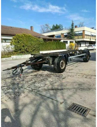 Chassis aanhangwagen Schmitz Cargobull 4 x Lafette Standard elox/verzinkt TÜV NEU! 4 x Lafette Standard elox/verzinkt TÜV NEU!