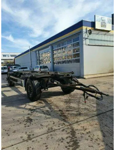 Chassis aanhangwagen Schmitz Cargobull 4 x Lafette Standard elox/verzinkt TÜV NEU! 4 x Lafette Standard elox/verzinkt TÜV NEU!