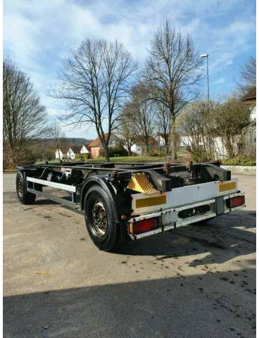 Chassis aanhangwagen Schmitz Cargobull 4 x Lafette Standard elox/verzinkt TÜV NEU! 4 x Lafette Standard elox/verzinkt TÜV NEU!
