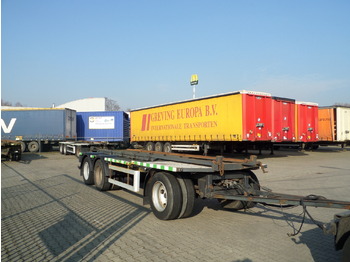 Burg BPA 10-18 L Steel suspension, Dubble air. - Containertransporter/ Wissellaadbak aanhangwagen