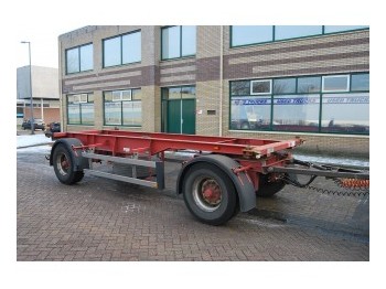 Contar 2 ASSIGE TRAILER - Containertransporter/ Wissellaadbak aanhangwagen