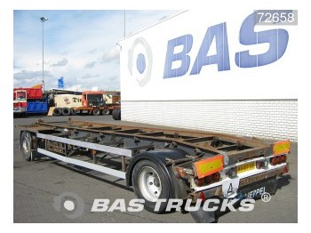 GS Meppel AC 2000 - Containertransporter/ Wissellaadbak aanhangwagen