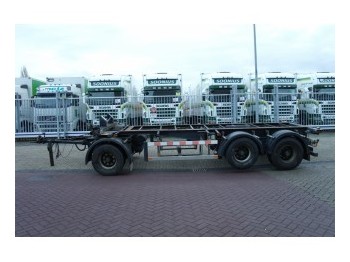 Groenewegen 20ft container trailer 20 CCA-9-18 - Containertransporter/ Wissellaadbak aanhangwagen