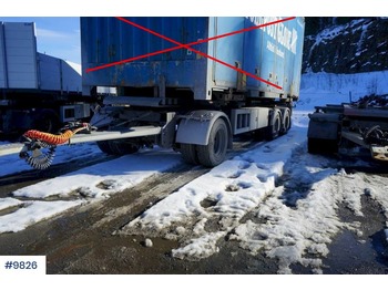  HFR Container trailer - Containertransporter/ Wissellaadbak aanhangwagen