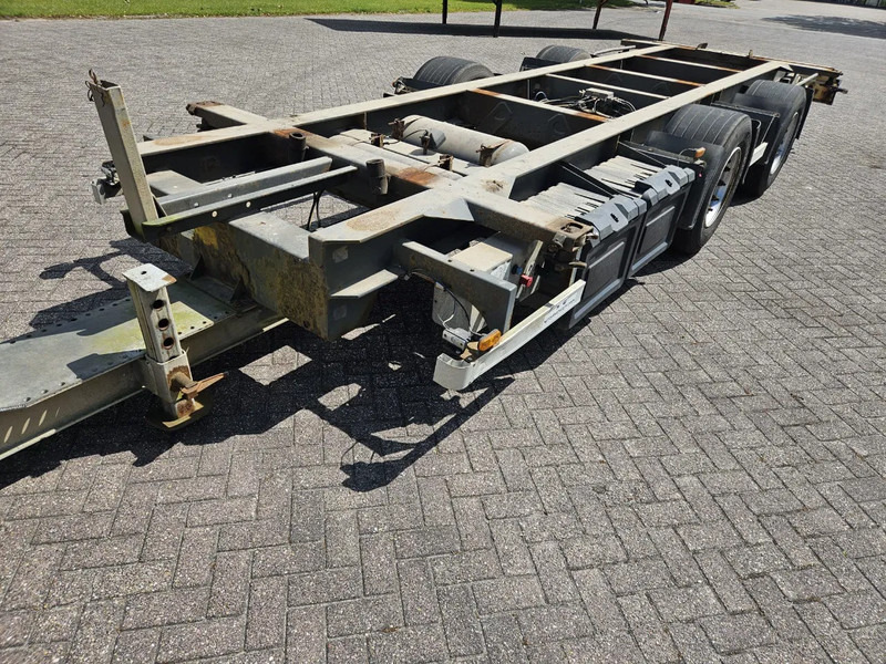 Containertransporter/ Wissellaadbak aanhangwagen H&W TCAB 1878 | BDF Wechsel | MB Axles