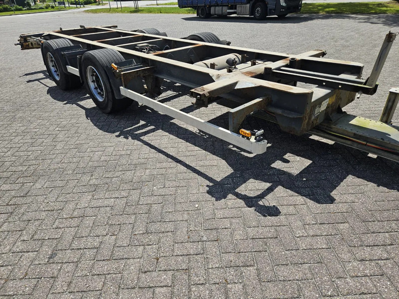 Containertransporter/ Wissellaadbak aanhangwagen H&W TCAB 1878 | BDF Wechsel | MB Axles