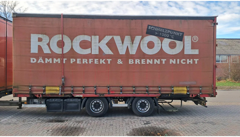 Containertransporter/ Wissellaadbak aanhangwagen H&W TCAB 1878 | BDF Wechsel | MB Axles