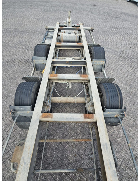 Containertransporter/ Wissellaadbak aanhangwagen H&W TCAB 1878 | BDF Wechsel | MB Axles