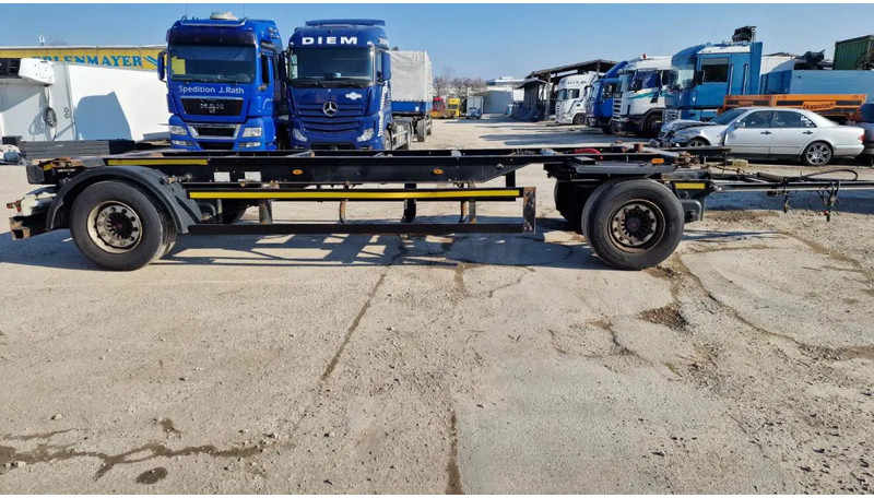 Containertransporter/ Wissellaadbak aanhangwagen Kögel Lafette JUMBO Drehschemel Lafette 1m Abstellhöhe