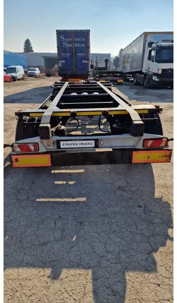 Containertransporter/ Wissellaadbak aanhangwagen Kögel Lafette JUMBO Drehschemel Lafette 1m Abstellhöhe