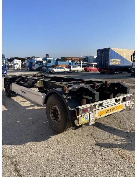 Containertransporter/ Wissellaadbak aanhangwagen Krone 2- Achs Lafette !! HU/ TÜV NEU !! 2- Achs Lafette !! HU/ TÜV NEU !!