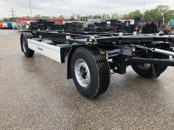 Containertransporter/ wissellaadbak aanhangwagen Krone AZ 18,Lafette ,Neu,