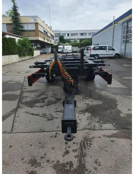 Containertransporter/ Wissellaadbak aanhangwagen Krone Tandem Standard Lafette tiefgekuppelt 2-Achs Tandem Standard Lafette tiefgekuppelt TÜV NEU!