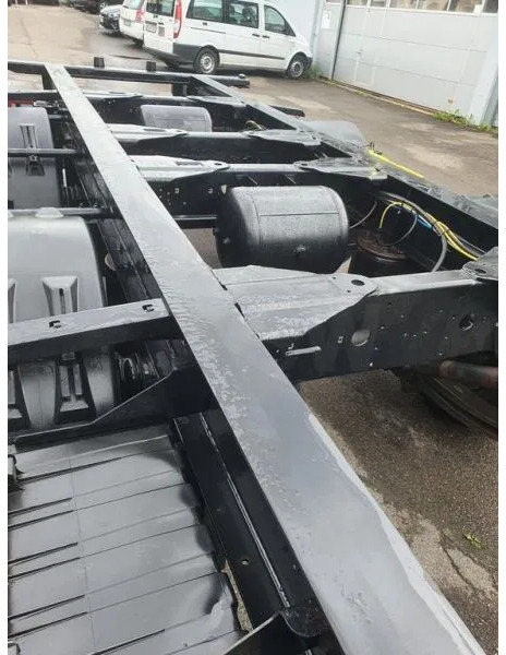 Containertransporter/ Wissellaadbak aanhangwagen Krone Tandem Standard Lafette tiefgekuppelt 2-Achs Tandem Standard Lafette tiefgekuppelt TÜV NEU!