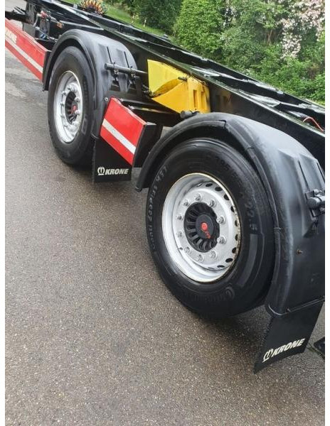 Containertransporter/ Wissellaadbak aanhangwagen Krone Tandem Standard Lafette tiefgekuppelt 2-Achs Tandem Standard Lafette tiefgekuppelt TÜV NEU!