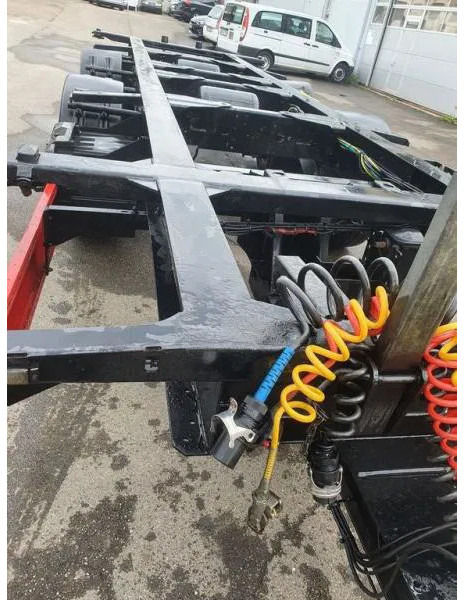Containertransporter/ Wissellaadbak aanhangwagen Krone Tandem Standard Lafette tiefgekuppelt 2-Achs Tandem Standard Lafette tiefgekuppelt TÜV NEU!