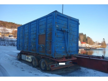 Nor Slep krok slephenger - Containertransporter/ Wissellaadbak aanhangwagen