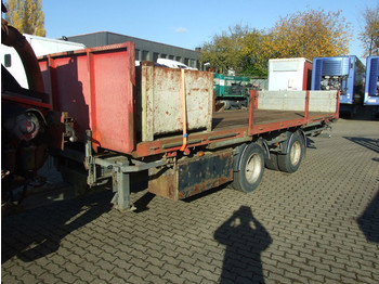 Pacton MXA 22 Pritsche BDF  - Containertransporter/ Wissellaadbak aanhangwagen